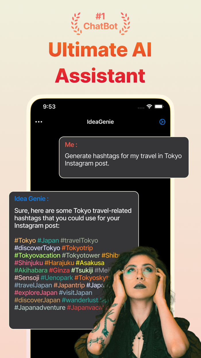 IdeaGenie - your AI assistant