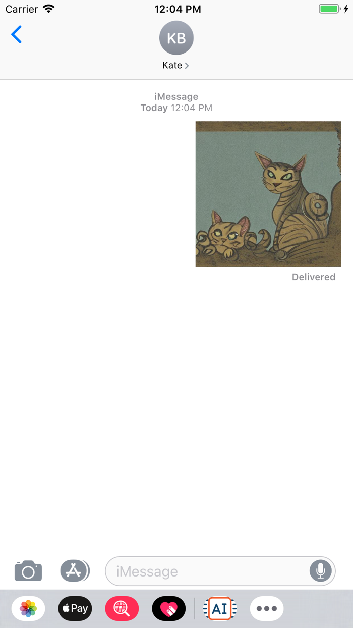 AI generated stickers