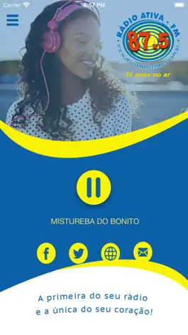 Game screenshot Rádio Ativa 87,5 FM mod apk