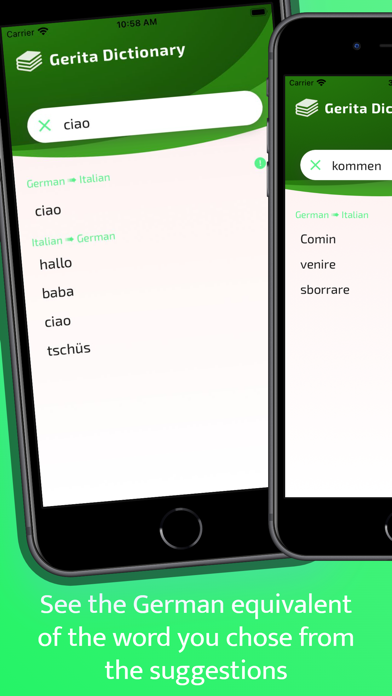 Gerita Deutsch zu Italienisch screenshot 3