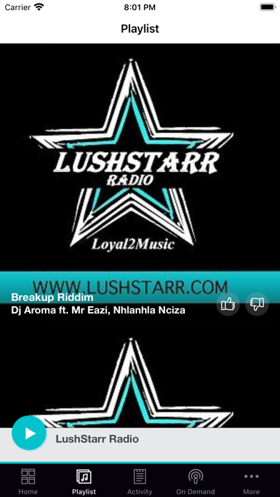 LushStarr Radio screenshot 2