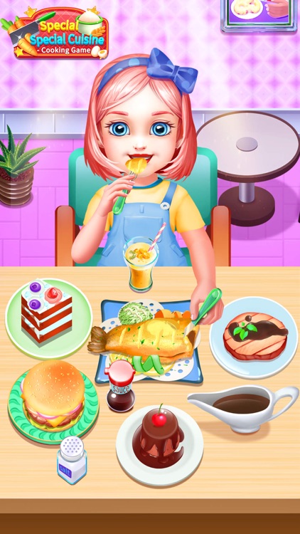 Special Cuisine Cooking Game