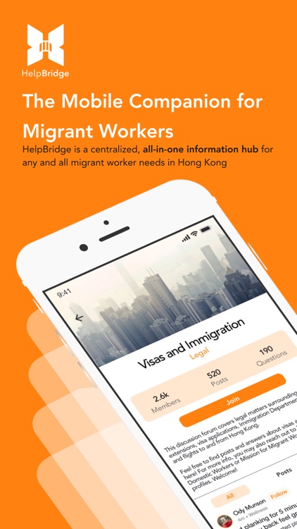 HelpBridge: 24/7 Migrant Info