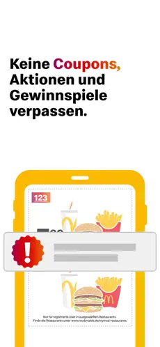 Screenshot 3 McDonald’s Deutschland iphone