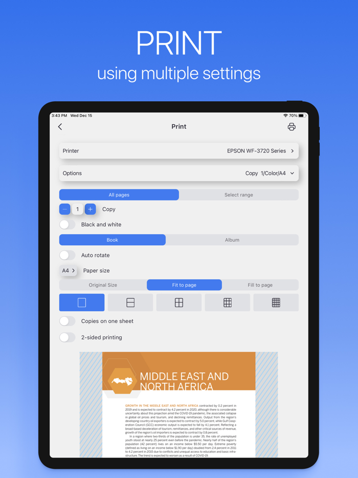 PDF Scanner  Doc Printer App