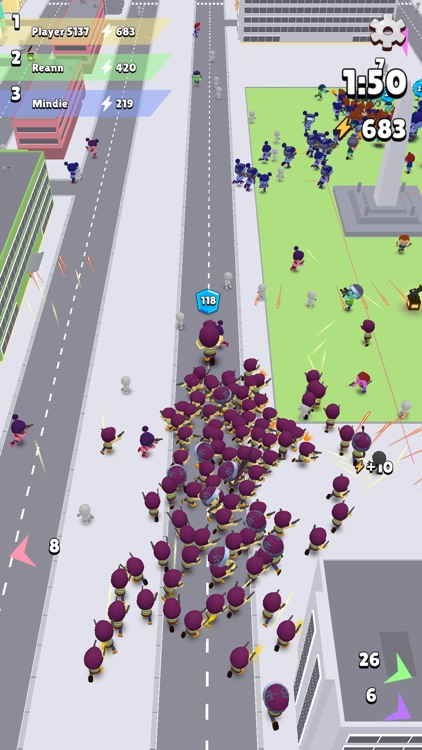 Crowd War: City Survival Run