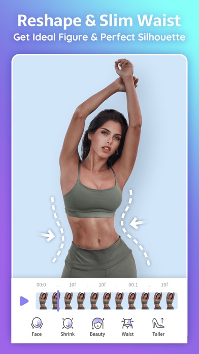 PrettyUp- AI Body Editor Video screenshot 4