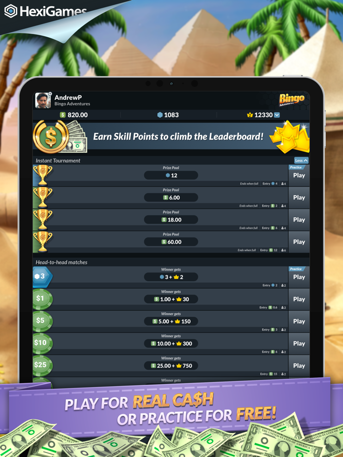 Bingo Adventures Win Big Cash