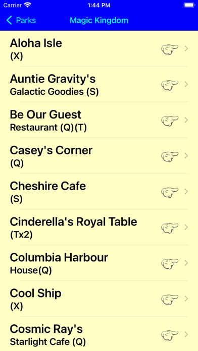 Screenshot #3 pour Gluten Free For Disney Dining