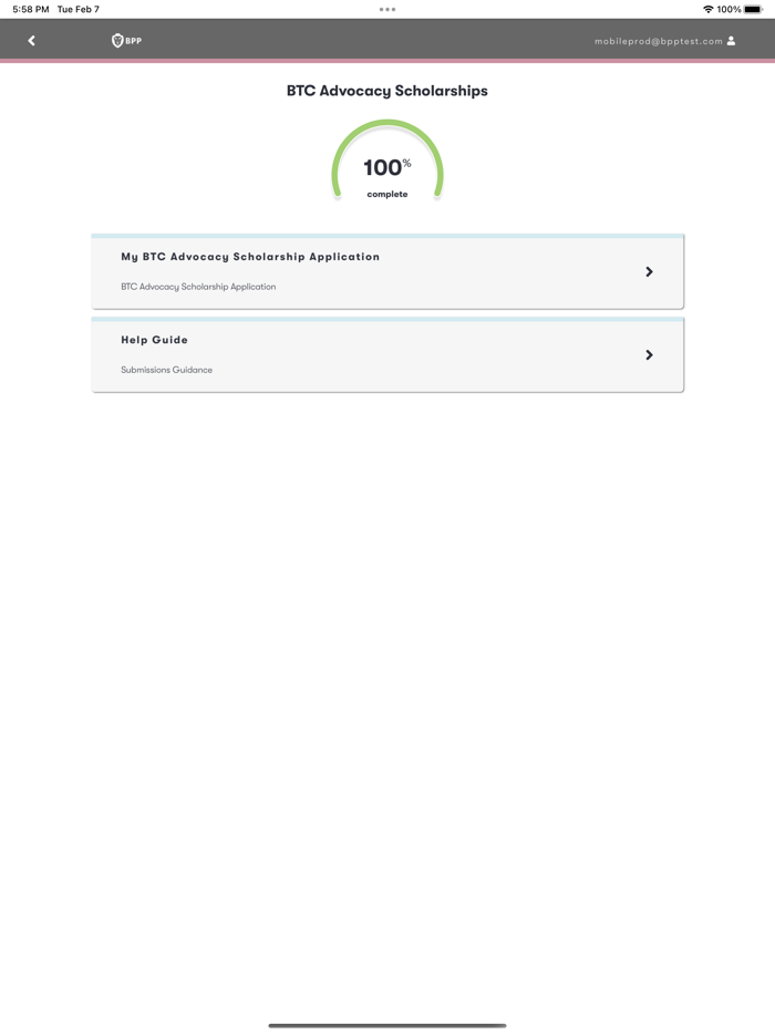 BTC Advocacy Scholarships