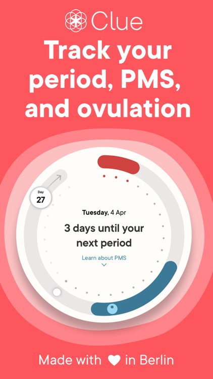 Clue Period Tracker & Calendar screenshot-0