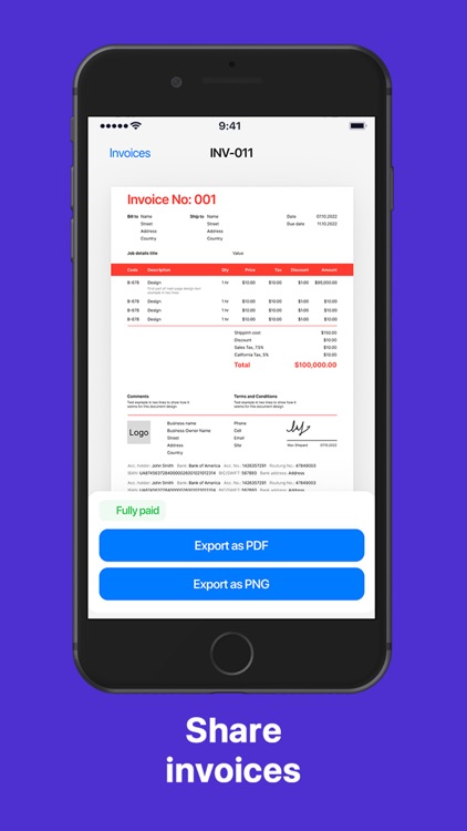 Get Invoice: Invoice Maker screenshot-4