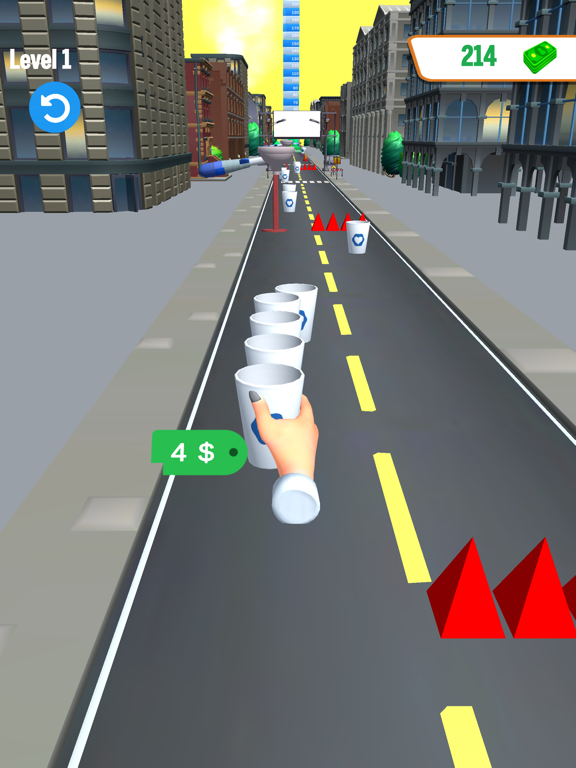 Coffee Coming 3D-Run Evolution screenshot 2