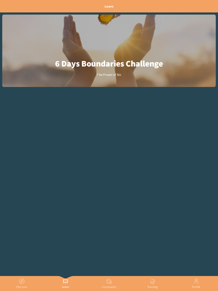 Boundaries to Freedom