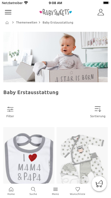 Baby Sweets - süßer Baby Shop screenshot 2