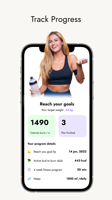 Chics - fitness coach at home screenshot 4