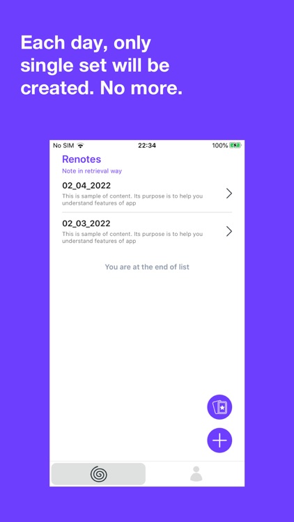 Renotes: note in retrieval way