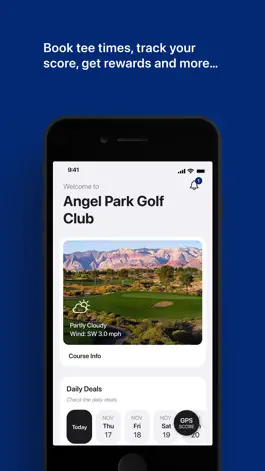 Game screenshot Angel Park Golf Club Tee Time mod apk
