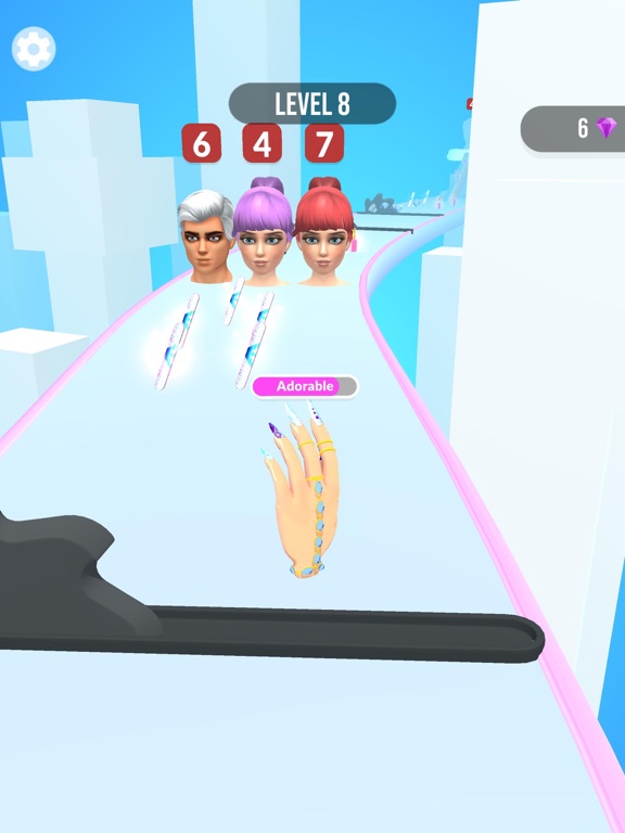 iPad Image of Hand Evolution Runner