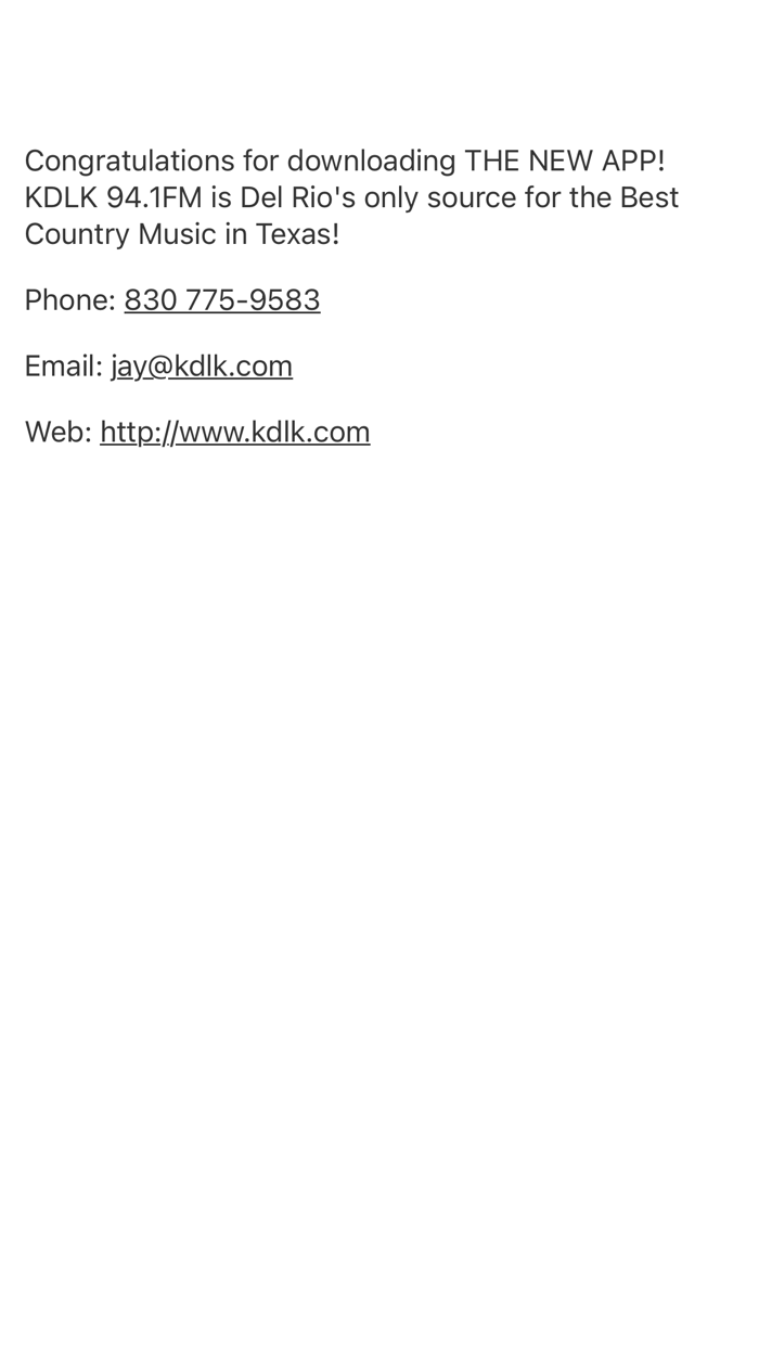 KDLK - Todays Country