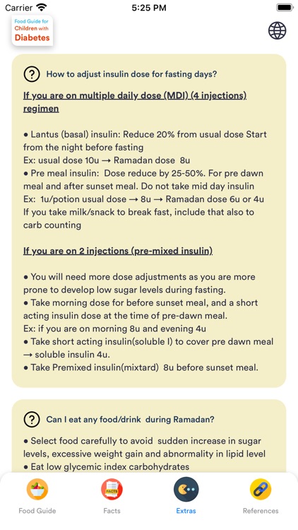 Diabetic Food Guide screenshot-8