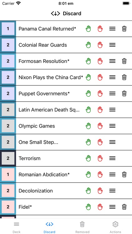 TS Card Tracker