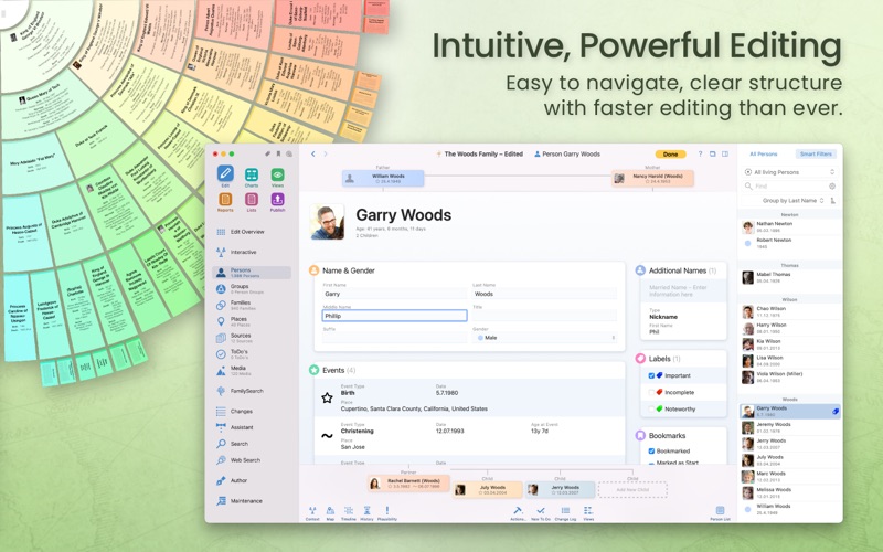 MacFamilyTree 10 screenshot1
