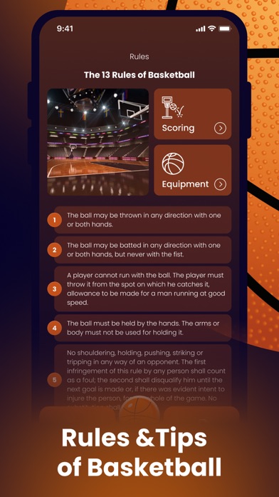 Screenshot #2 pour Basketball - Tips and Rules