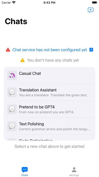 ChatPrompt - AI Open Chats