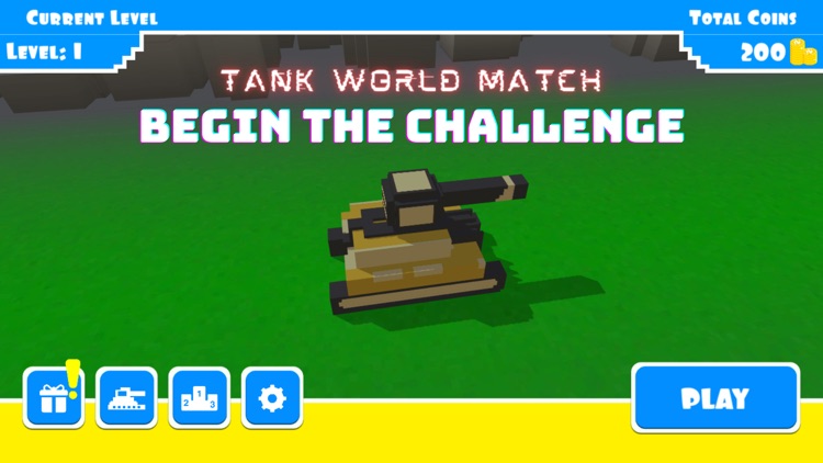 Tank World Match 3D Game screenshot-3