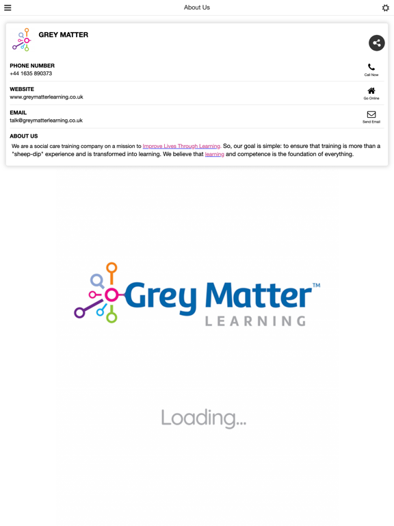 Grey Matter Learning screenshot 4