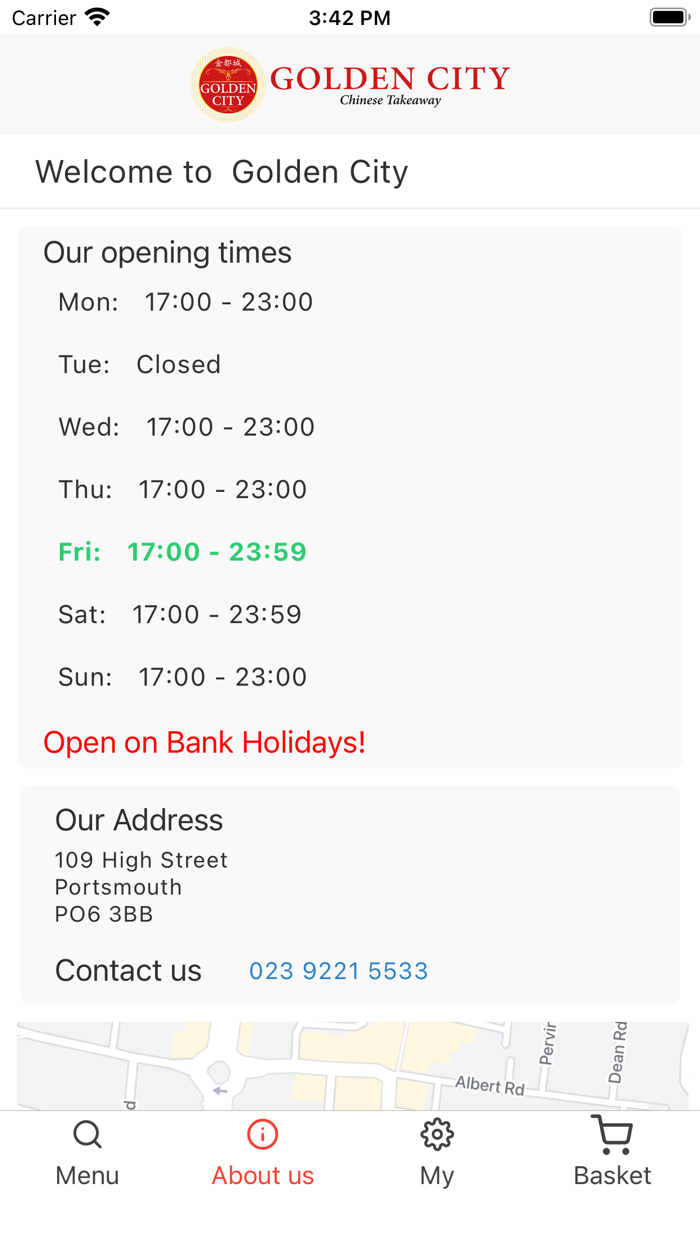 Golden City Portsmouth