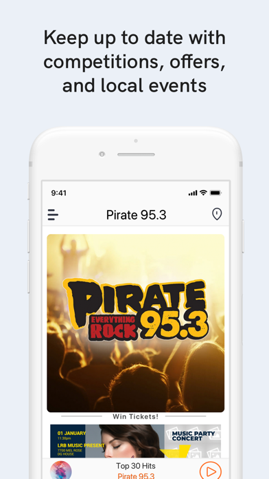 Pirate 95.3 WOBR screenshot 3