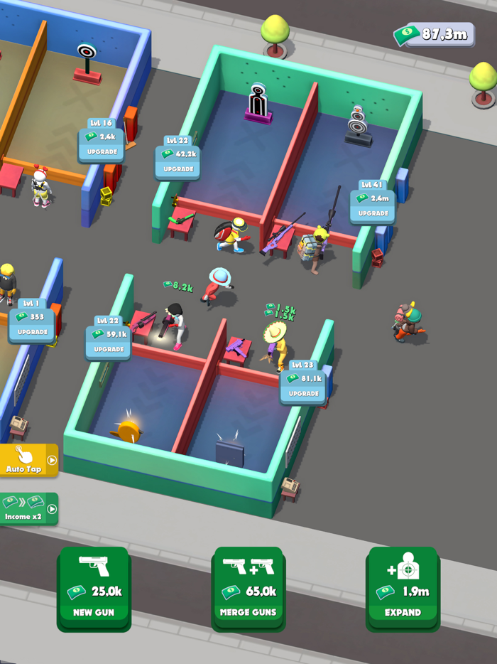 Shooting Area - Idle Clicker