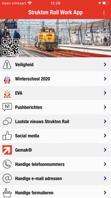 Strukton Rail Work App