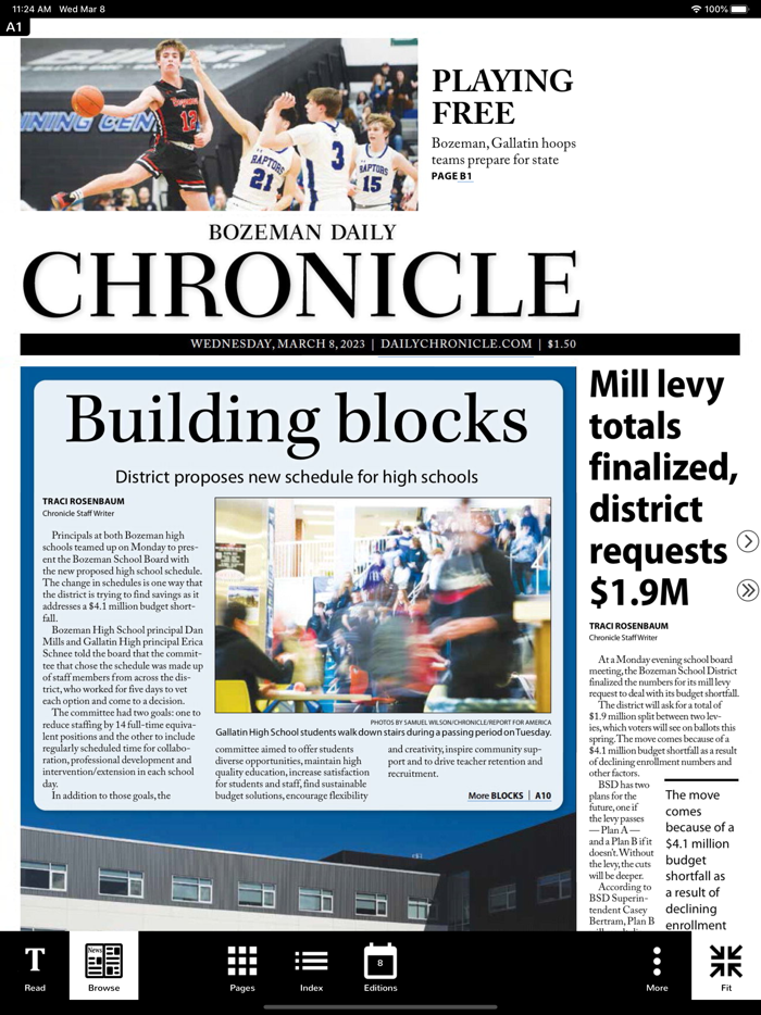 Bozeman Daily Chronicle EE