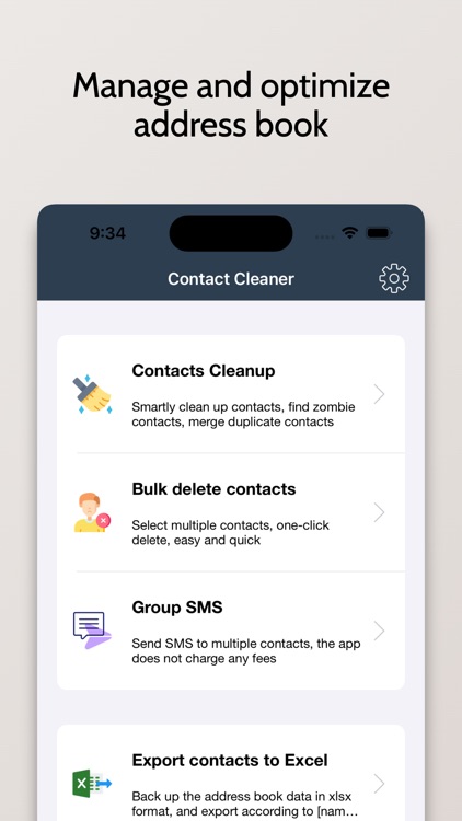 Contacts Manager-Fast