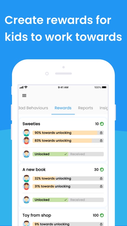 Kidz Behaviour Tracker