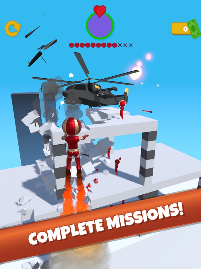 Iron Hero vs Captain