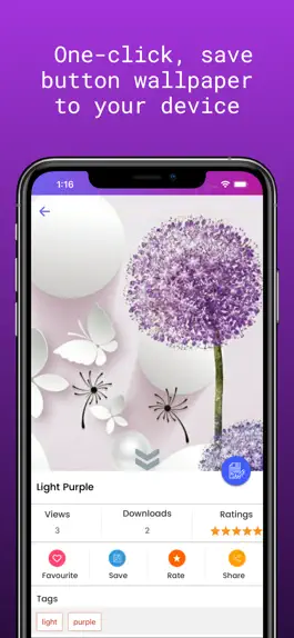 Game screenshot Purple Wallpaper apk