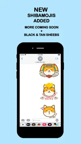 Game screenshot Shibamoji Shiba Sticker Add-On apk