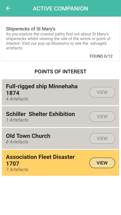 Scilly Museum Walking App