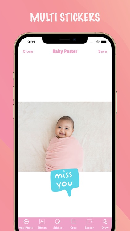 Baby Photo Editor: Baby Poster screenshot-4