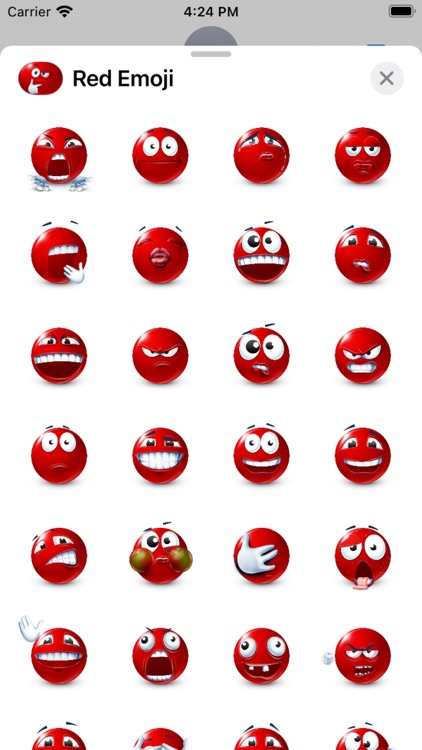 Red Emoji screenshot-3