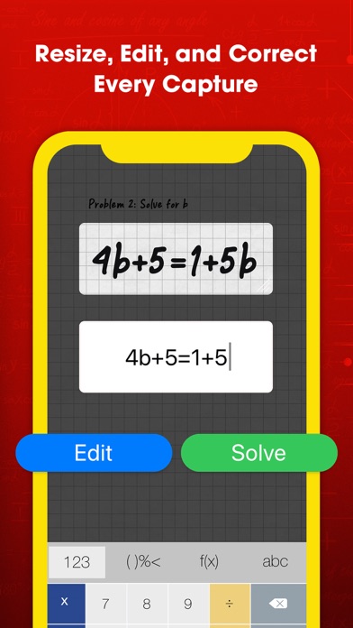 Algebra Math Solver Screenshot