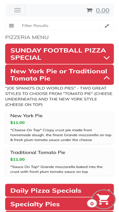 How to cancel & delete Joe Spanos Tomato Pies from iphone & ipad 2