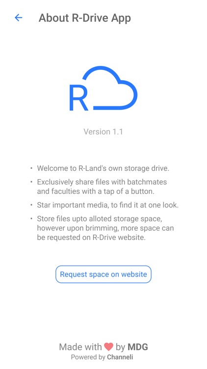 RDrive - Drive for IITR