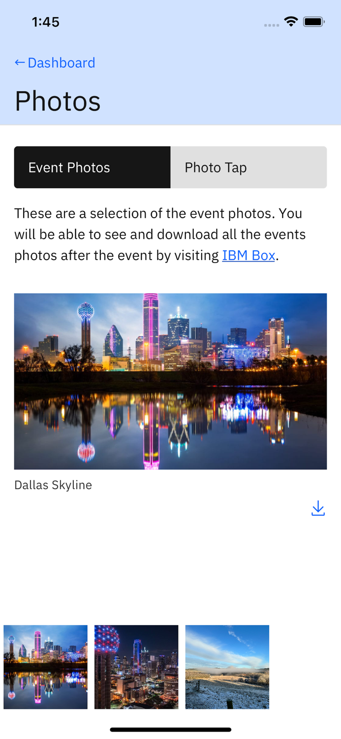 Attendee App for IBM Tech APAC