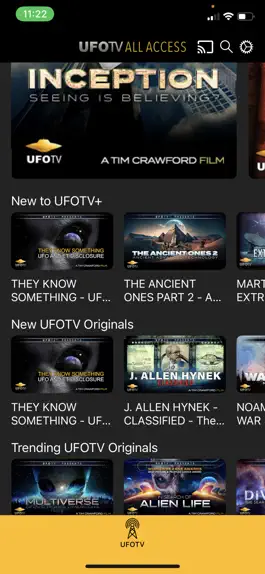 Game screenshot UFOTV All Access hack