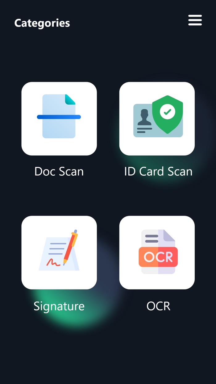 Pocket document scanner App